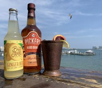 Blood Orange Mule Anchor Bar & Grill