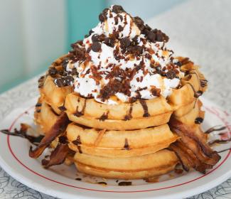 Sunnier Diner Waffle