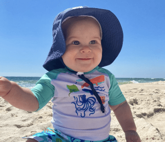 Baby on Beach Gulf Shores