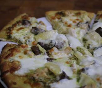 Pesto Chicken Pizza