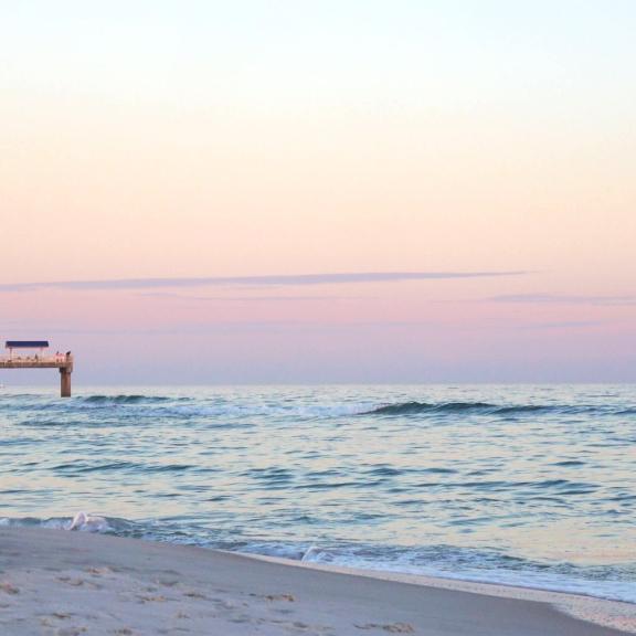 Beach Sunset in Orange Beach