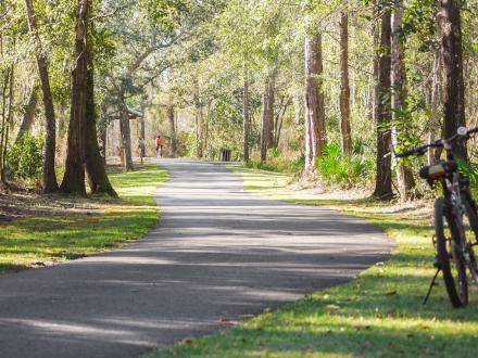 Biking Gulf State Park