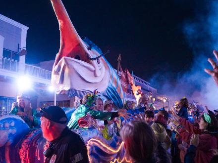Mardi Gras at The Wharf