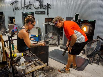 The Hot Shop Coastal Arts Center Orange Beach