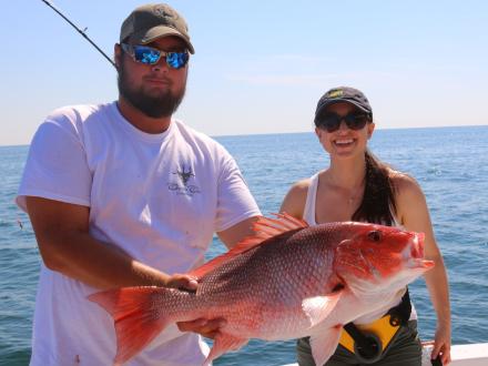 Red Snapper Fishing Charter Orange Beach