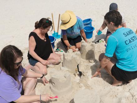 Team-building Sand Castle University