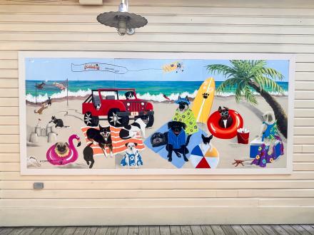 Cosmo's Mural Orange Beach