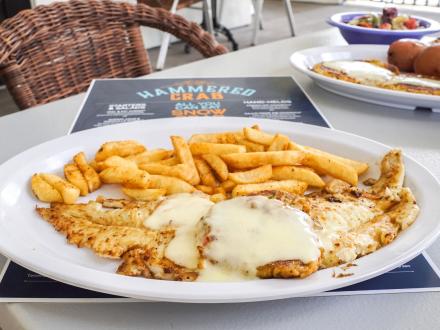 Crab Crusted Flounder The Hammered Crab