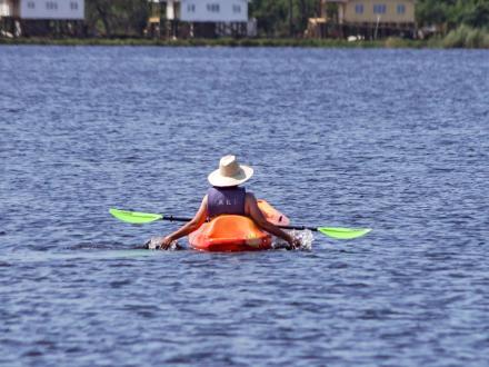Kayaking at Lake Shelby Gulf Shores