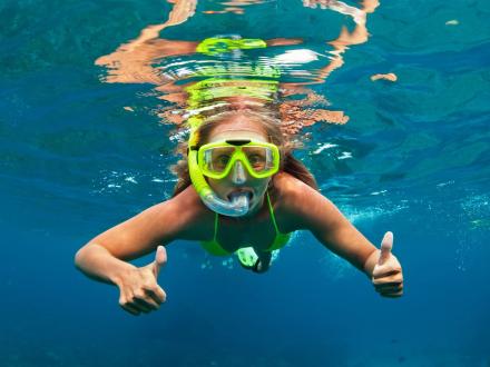 Snorkeling in Gulf Shores and Orange Beach Alabama