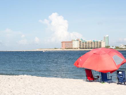 Umbrella on Beach
