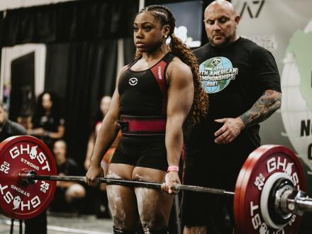 Female Power Lifter