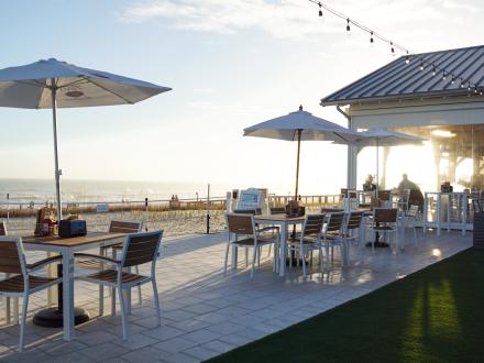 CoastAL Restaurant Waterfront Tables