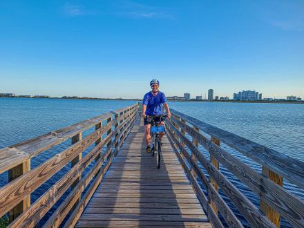 Biking Gulf State Park