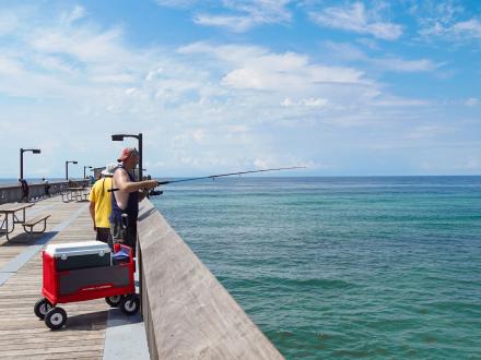 Gulf State Park Fishing Pier in Gulf Shores