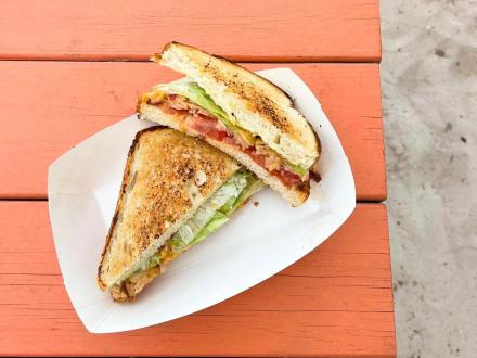 Sandwich at The Beli in Gulf Shores