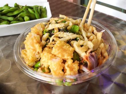 Build Your Own Salad Bowl at Poke Bowl Sushi Burrito & Boba in Gulf Shores