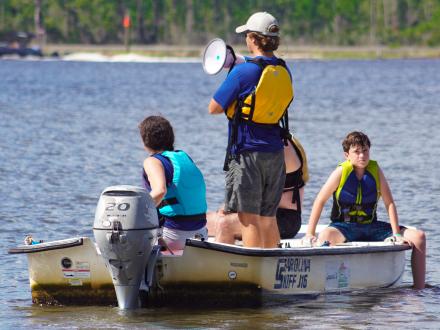 Kid at Gulf Camp in Gulf Shores & Orange Beach, Alabama