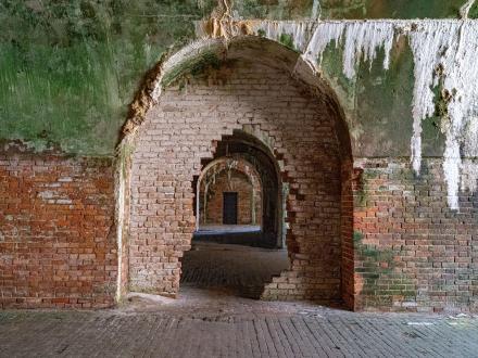 Historic Fort Morgan tunnels