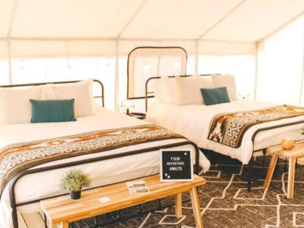 Timberline Glamping, upscale glamping site in Orange Beach