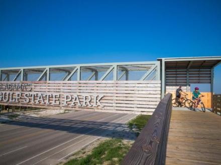Gulf State Park Pedestrian Bridge in Gulf Shores, Alabama