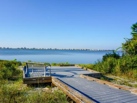 Jeff Friend Trail Waterfront Trail in Bon Secour National Wildlife Refuge