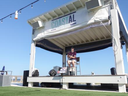 Live music at Coastal beachfront restaurant in Orange Beach.