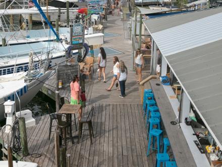 Oso waterfront restaurant in Orange Beach