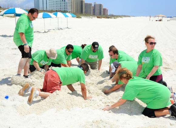 Gulf Shores Meeting teambuilding