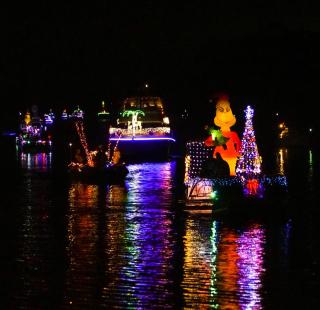 Lighted Boat Parade in Gulf Shores and Orange Beach