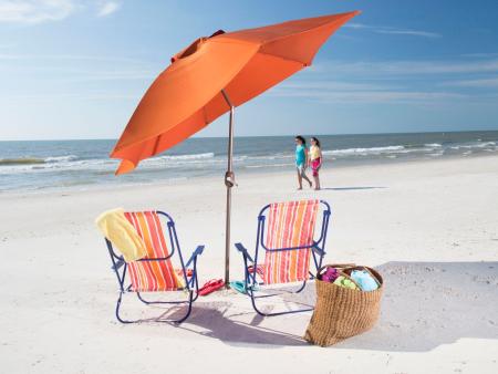 Beach Chairs on Gulf Shores Beach